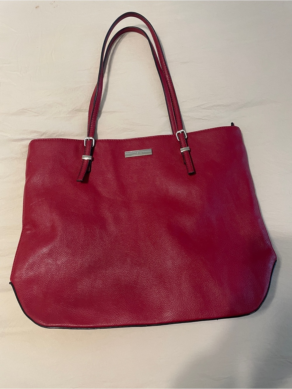 Nine West Pink-Red Tote Bag